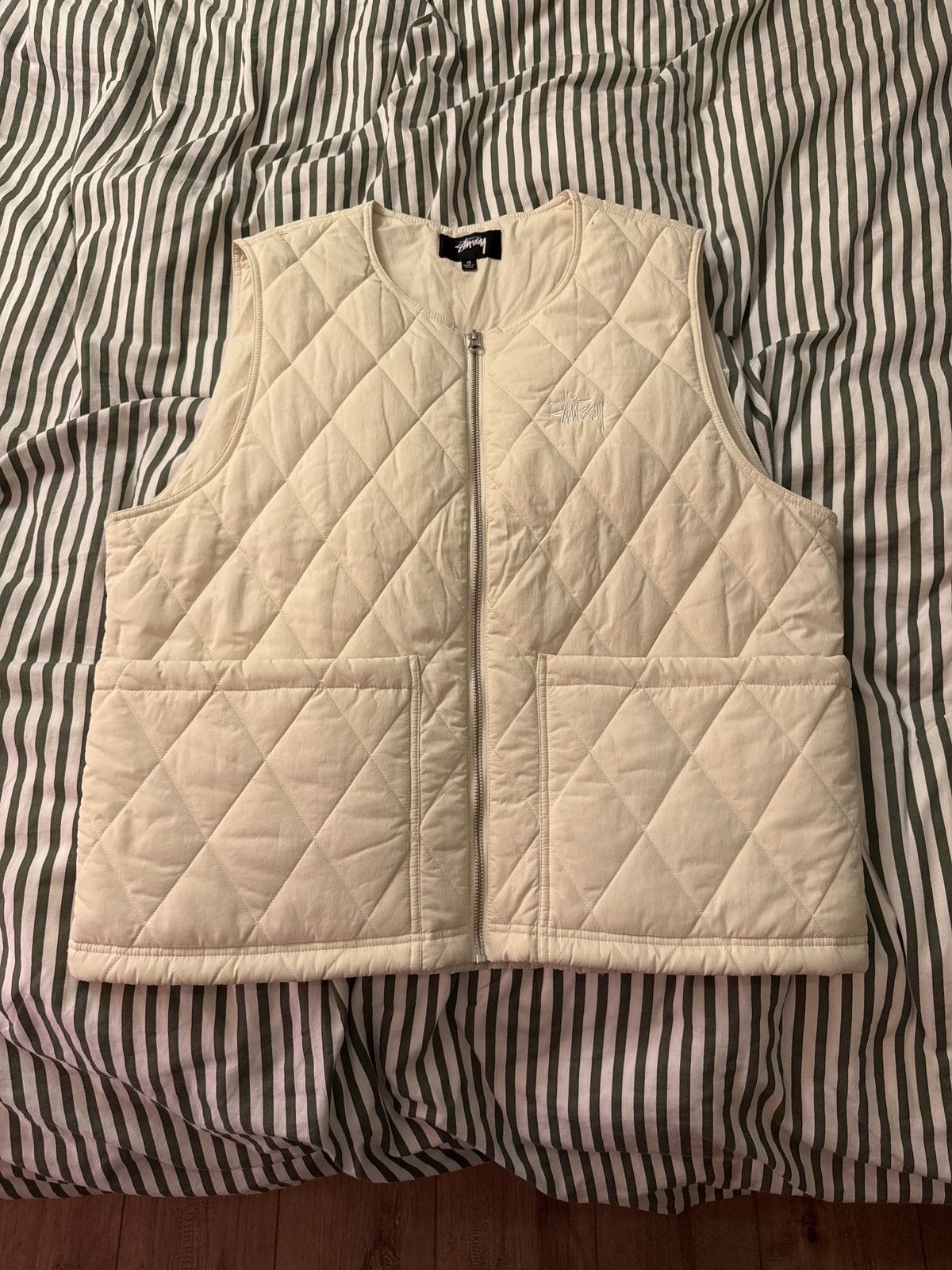 Stussy Stussy diamond quilted vest | Grailed