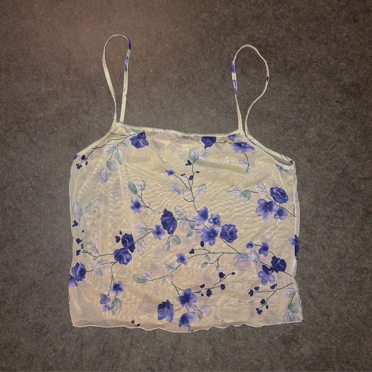 Vintage Mesh Cami Top Y2K Size M / US 6-8 / IT 42-44 - 1 Thumbnail