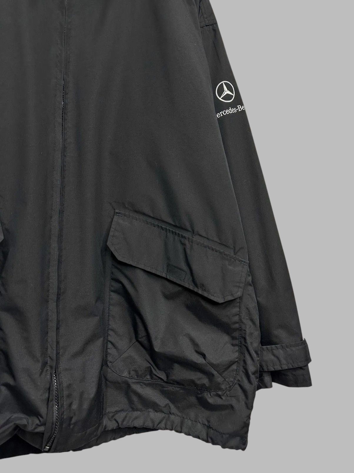Formula 1 Mercedes Benz Jacket Vintage Leather Rare Streetwear Style Size US XL / EU 56 / 4 - 2 Thumbnail
