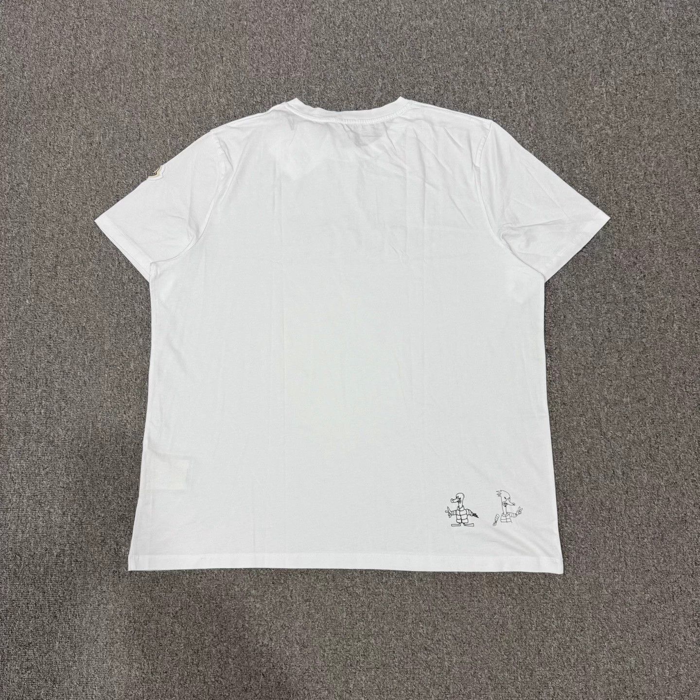 Moncler Moncler white embroidered logo short-sleeve NWT XXL Size US XXL / EU 58 / 5 - 2 Thumbnail