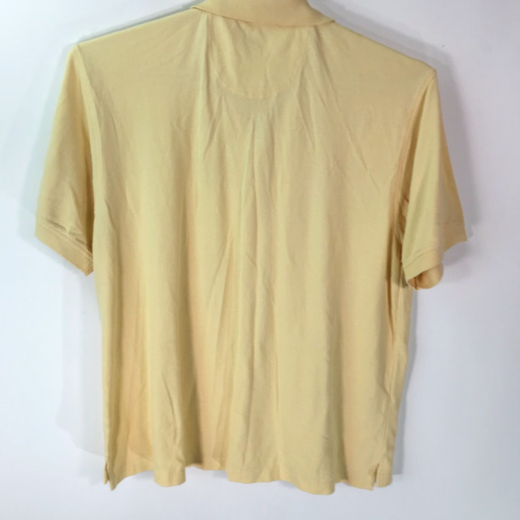 Izod Izod Mens Polo T Shirt Short Sleeves Collared Pullover Classic Yellow XXL Size Size US XXL / EU 58 / 5 - 2 Thumbnail