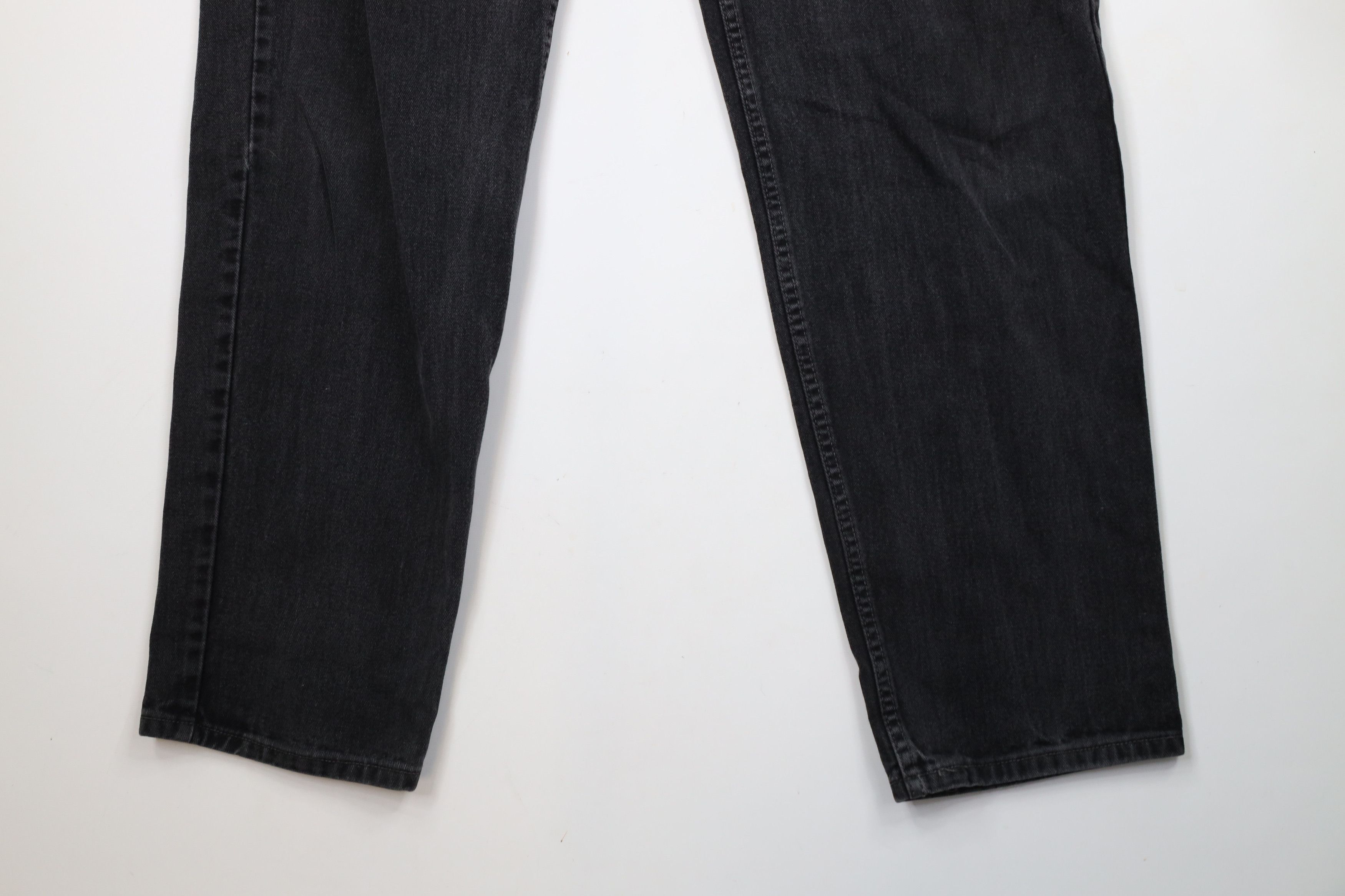 Levi's × Vintage Vintage 90s Levis 550 Relaxed Fit Denim Jeans Black Cotton Size US 36 / EU 52 - 4 Thumbnail