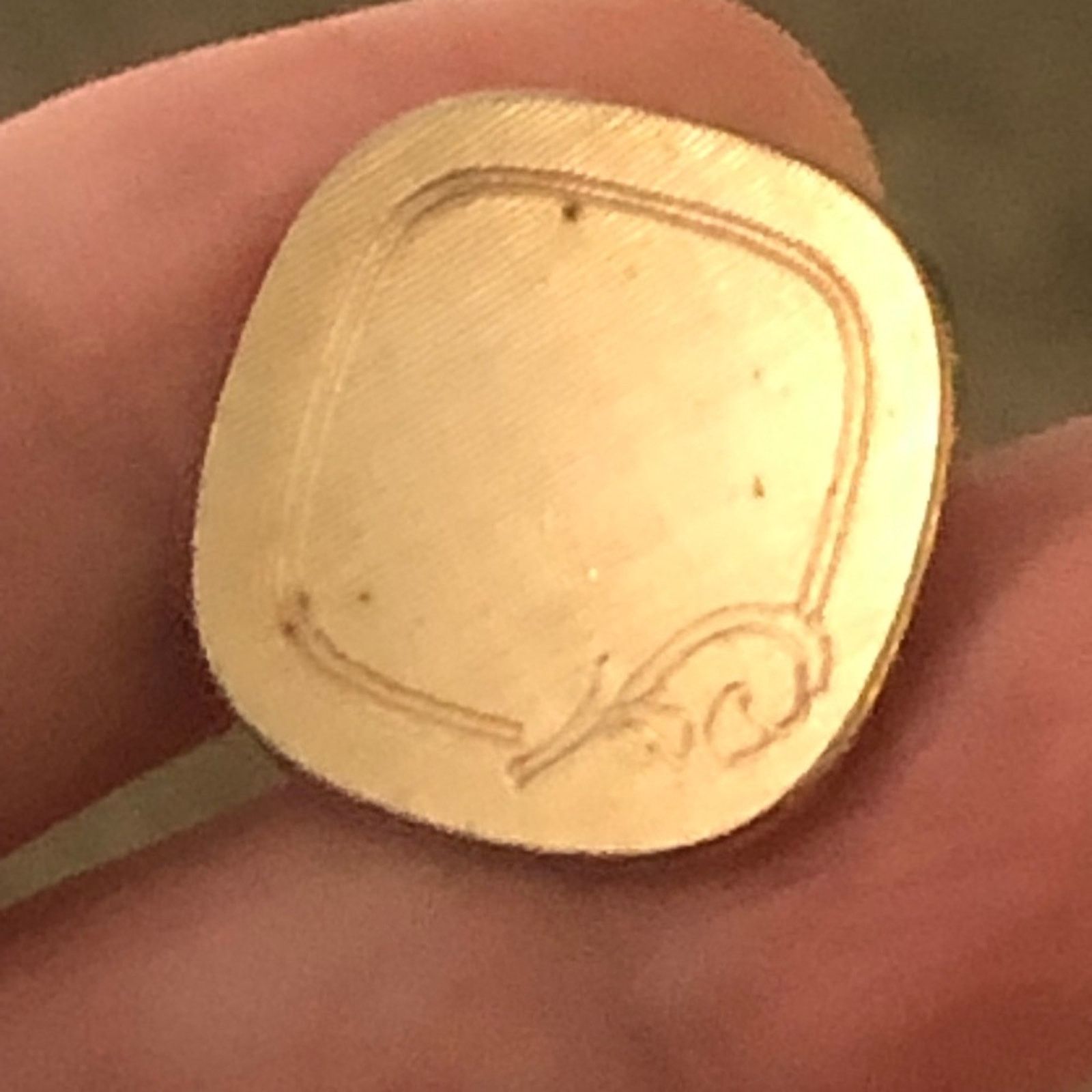 Vintage Vintage men’s Swank etched gold cuff links Size ONE SIZE - 5 Thumbnail