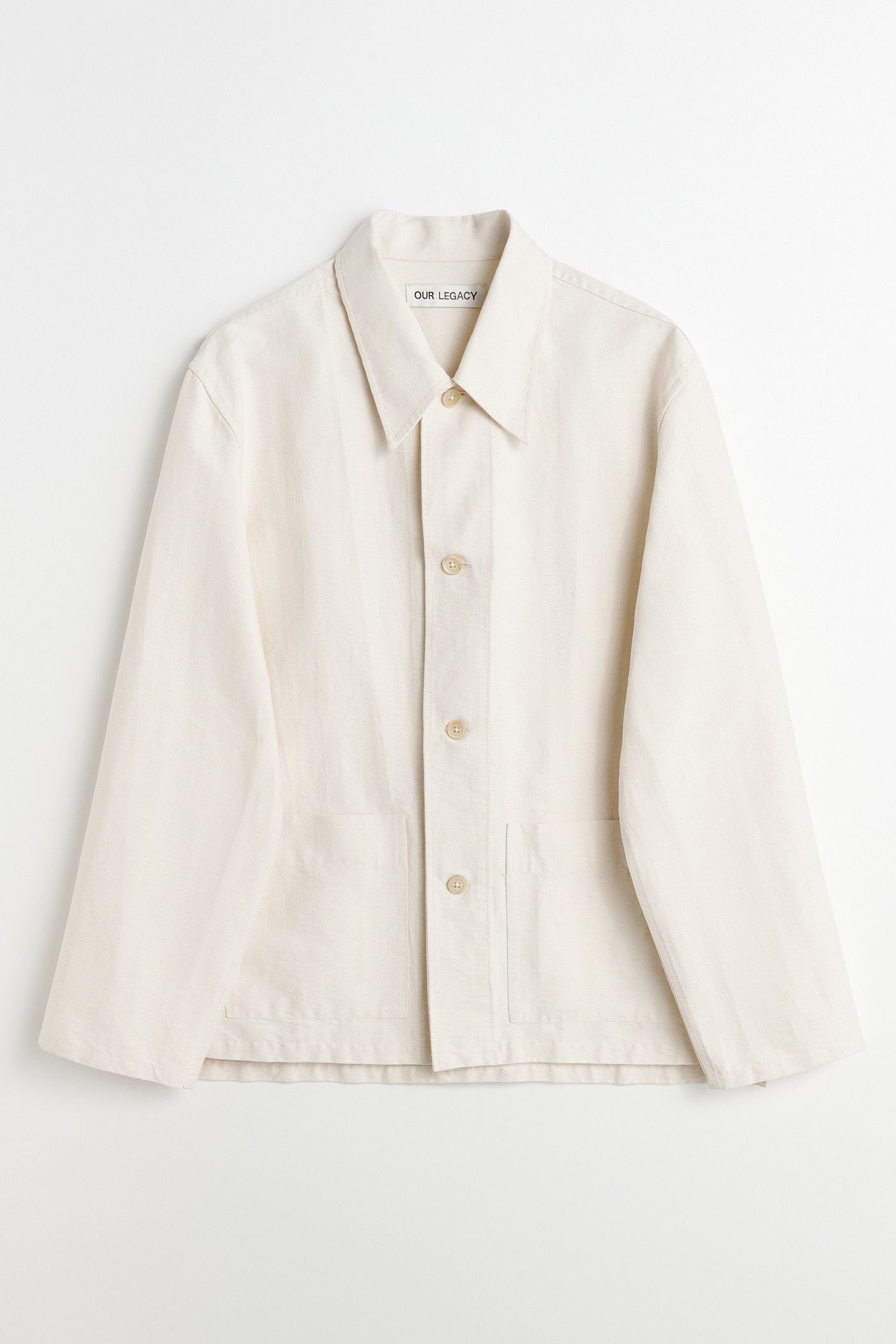 Our Legacy Haven Jacket Natural Rustic Cotton Nylon Size US S / EU 44-46 / 1 - 1 Thumbnail