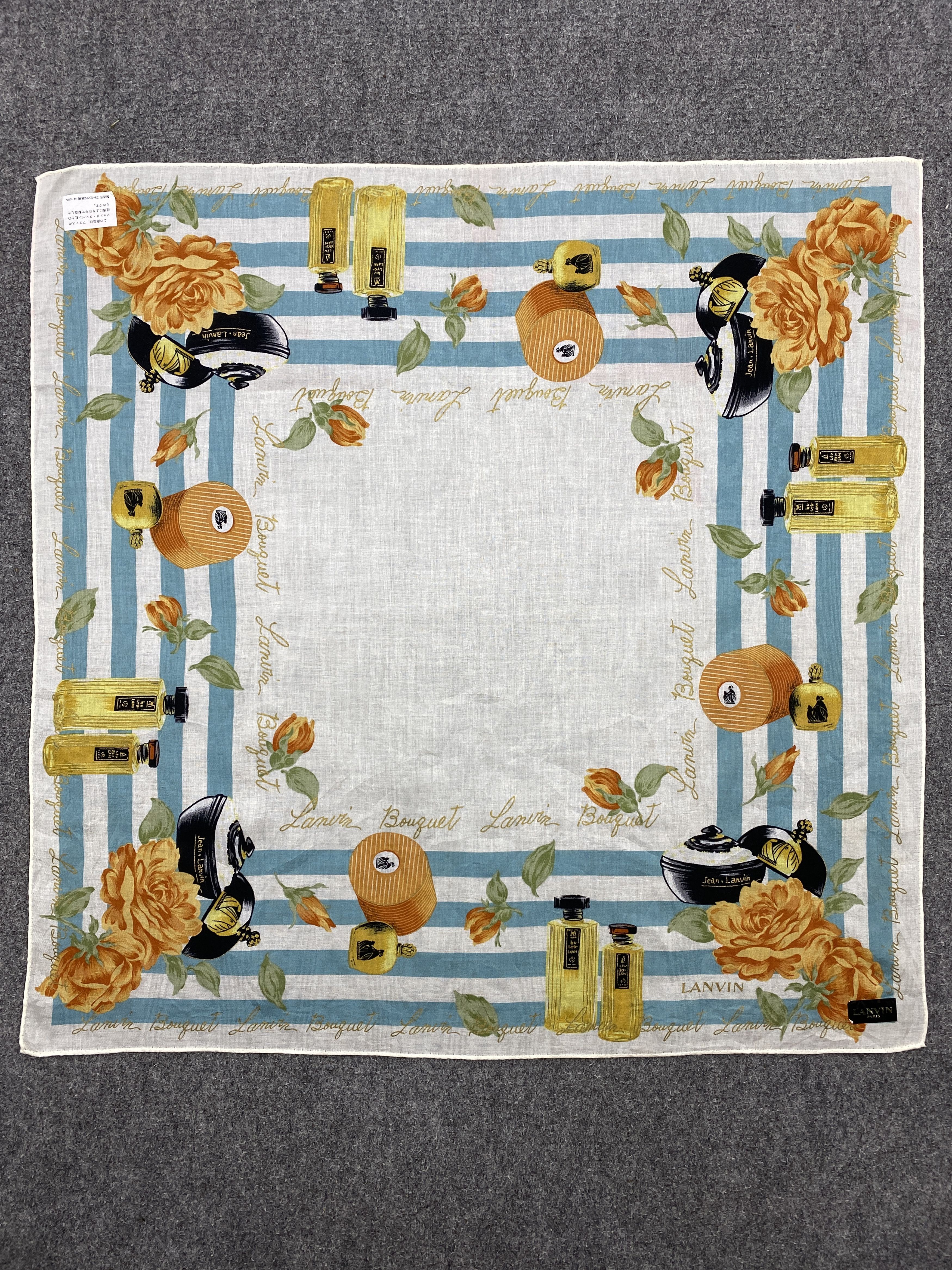 Lanvin Lanvin Paris Handkerchief / Neckerchief HKC0908 Size ONE SIZE - 4 Thumbnail
