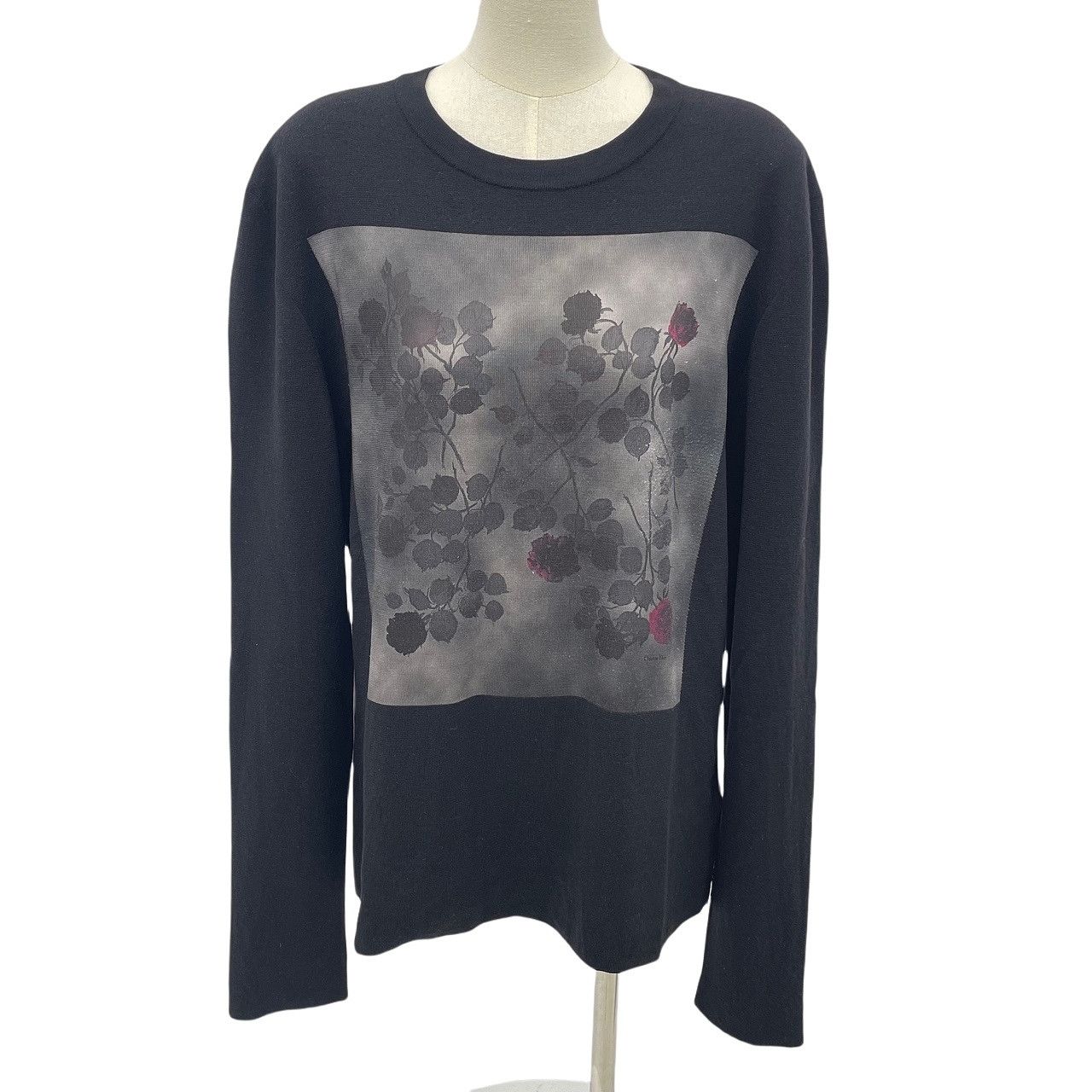 Dior Dior Flower Print Knit Sweater Size M Size US M / EU 48-50 / 2 - 1 Thumbnail