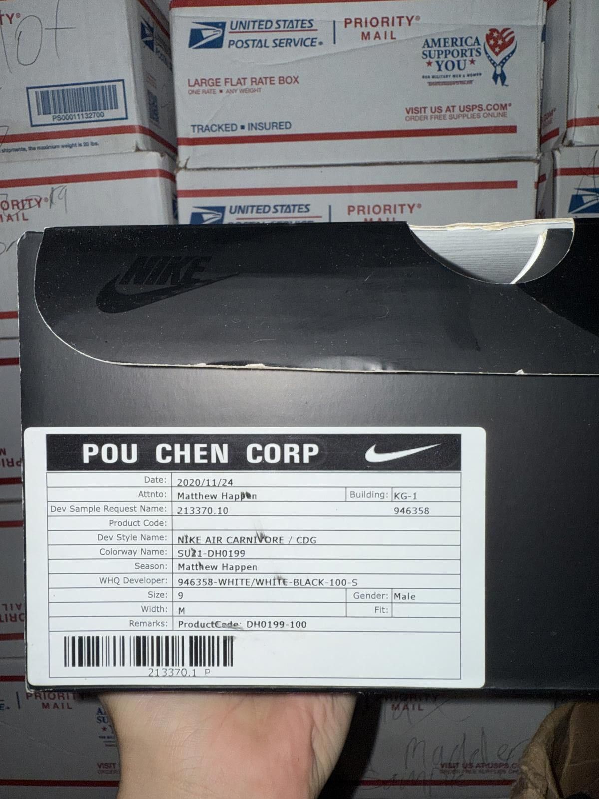 Nike Nike Air Carnivore Comme Des Garçons Homme Plus White Sample Size US 9 / EU 42 - 3 Thumbnail