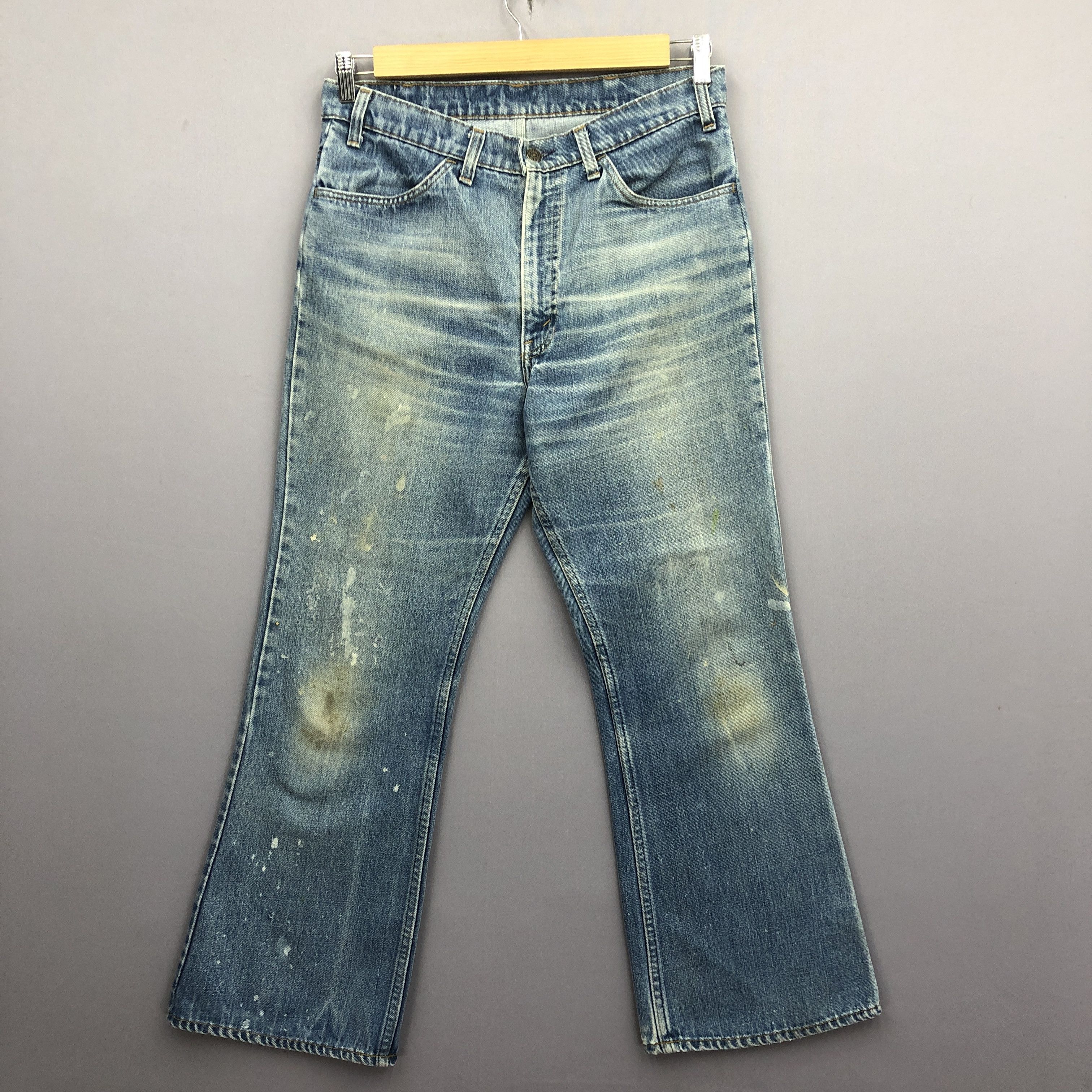 Levi's Vintage 70s Levis 646 Faded Flare Jeans Levi's Bootcut Denim Size US 32 / EU 48 - 1 Thumbnail