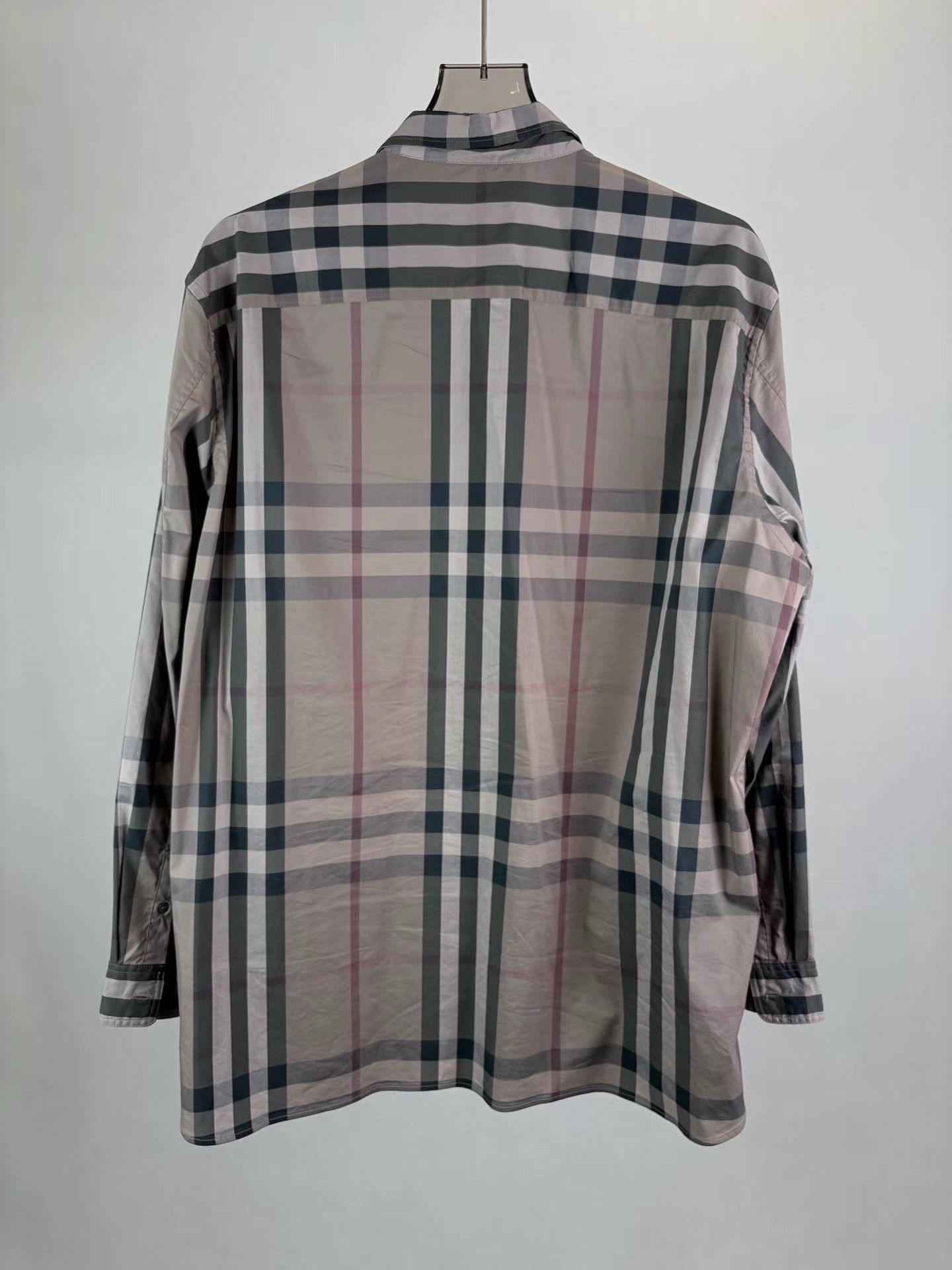 Burberry BURBERRY Checked Long Sleeve Shirt K1 Size US XXL / EU 58 / 5 - 2 Thumbnail