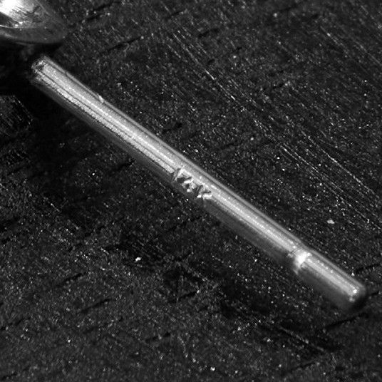 Chrome Hearts CHROME HEARTS Cross Baby Fat Earring Size ONE SIZE - 4 Thumbnail