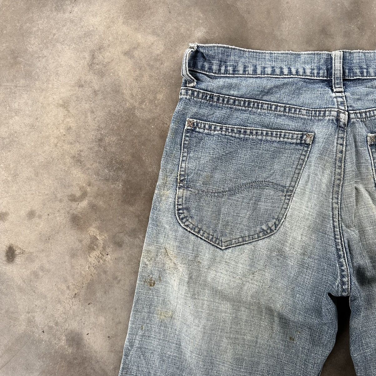 Japanese Brand W34 Vintage Lee Riders Faded Rusty Distressed Denim Jean Size US 34 / EU 50 - 14 Thumbnail