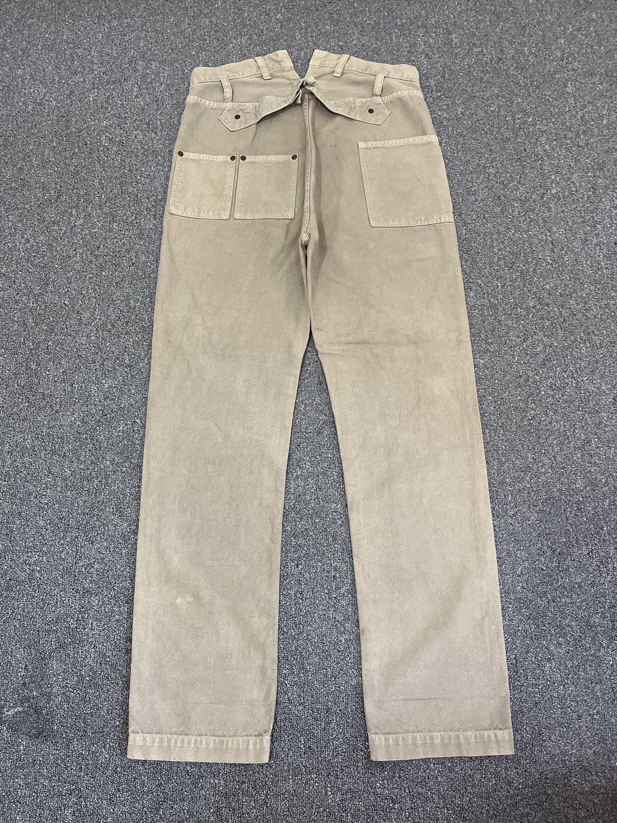 Kapital 90s KAPITAL Fishtail Buckle Back Western Pocket Pants Size US 32 / EU 48 - 7 Thumbnail