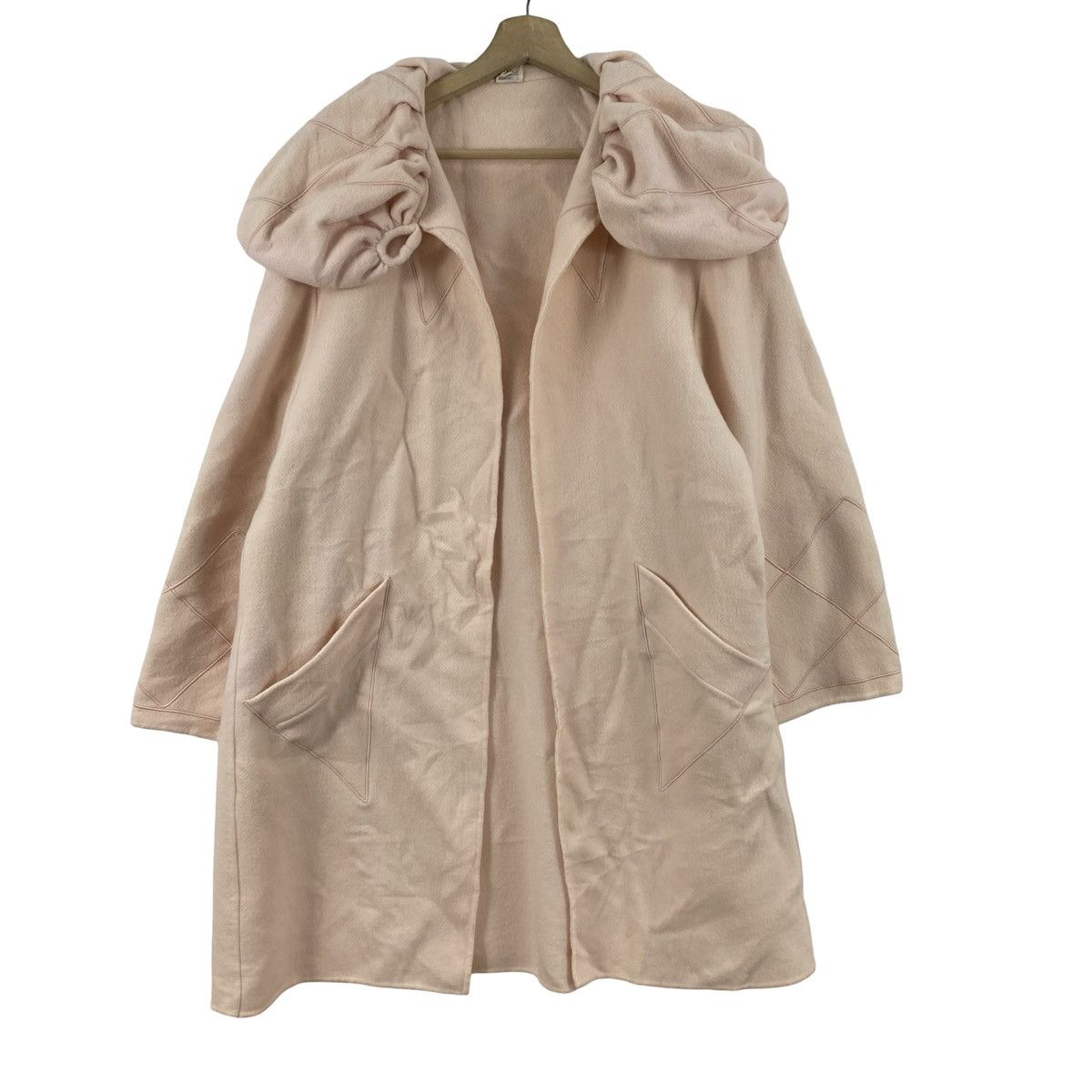 Vintage Vintage GIULIA CARLA CECCHI Hooded Coat Jacket Minimalist Size 3XL / US 20-22 - 5 Thumbnail