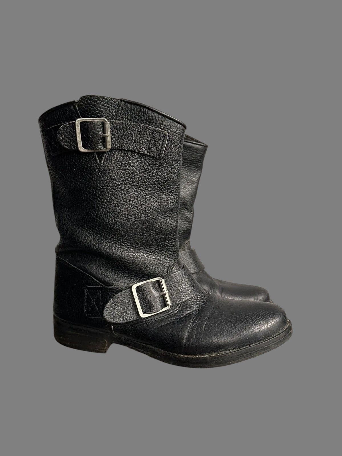 If Six Was Nine Rare Last Drop Hand Made Leather Boots Guidi Rick Owens GOA Size US 7 / EU 40 - 3 Thumbnail
