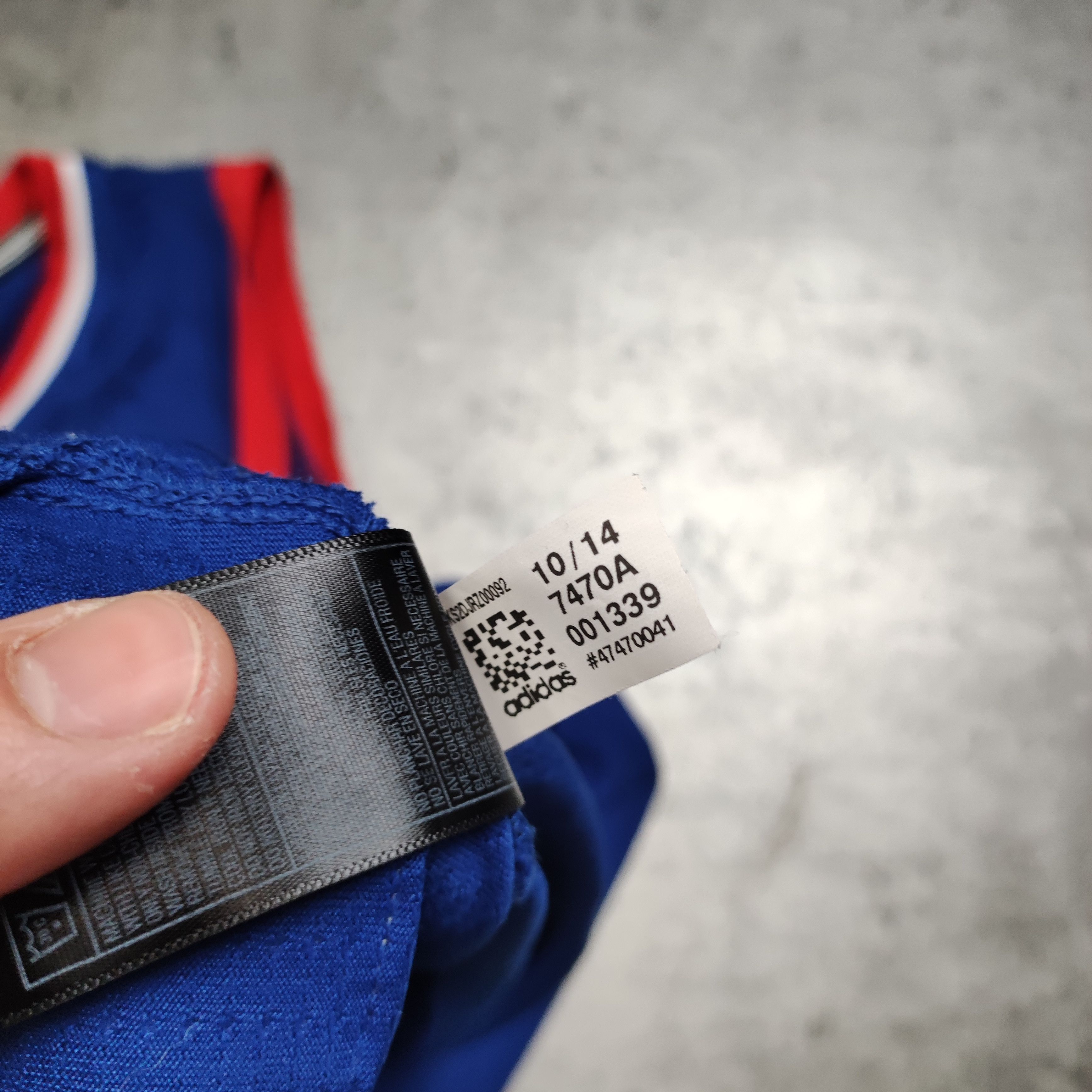 Adidas × NBA × Vintage RARE NBA Sixers Adidas Basketball #1Carter Williams Jersey Size US XL / EU 56 / 4 - 9 Thumbnail