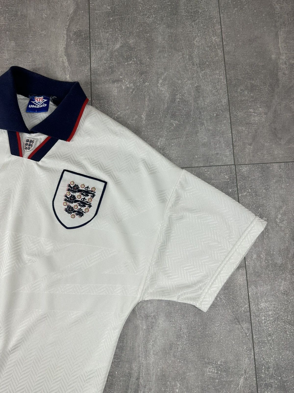 Umbro Umbro England National Team 1993/94 Home Retro Jersey Size US L / EU 52-54 / 3 - 7 Thumbnail