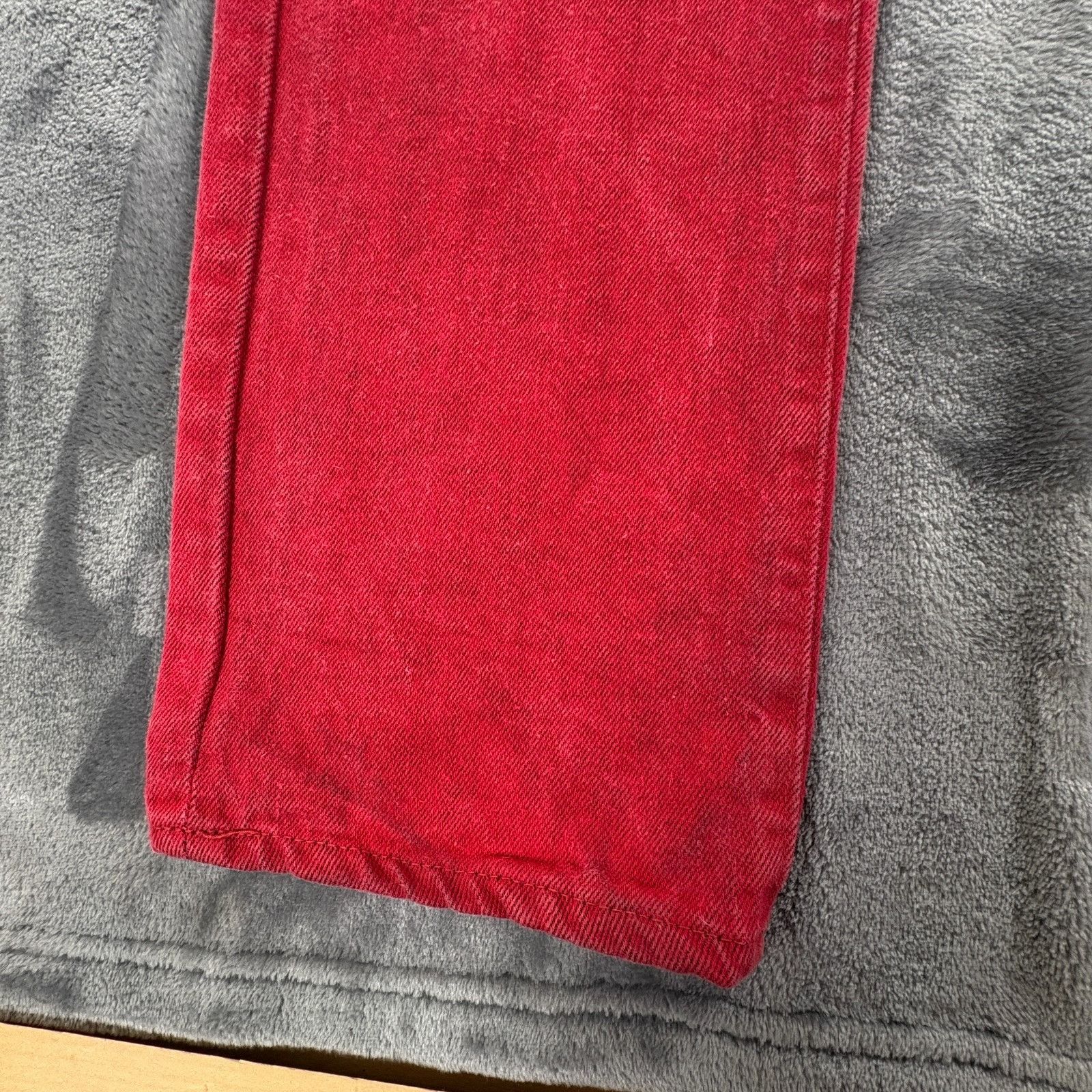 Levi's 1983 Vintage Levi’s 501 Distressed Selvedge Red USA Made Den Size US 28 / EU 44 - 11 Thumbnail