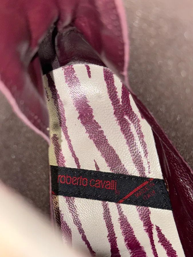 Roberto Cavalli 2000s Roberto Cavalli Beige Ponyhair Chelsea Leather Boots Size US 9 / EU 42 - 9 Thumbnail