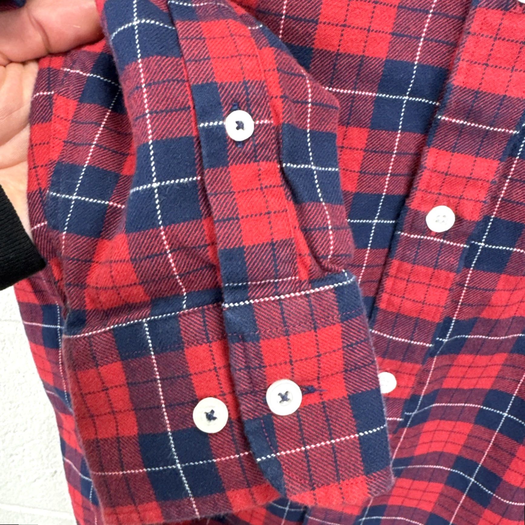 UNTUCKit UNTUCKit Daumas Shirt Mens XL Flannel Button-Up Red Check Casual Workwear Preppy 90s Style Mens XL Size US XL / EU 56 / 4 - 6 Thumbnail