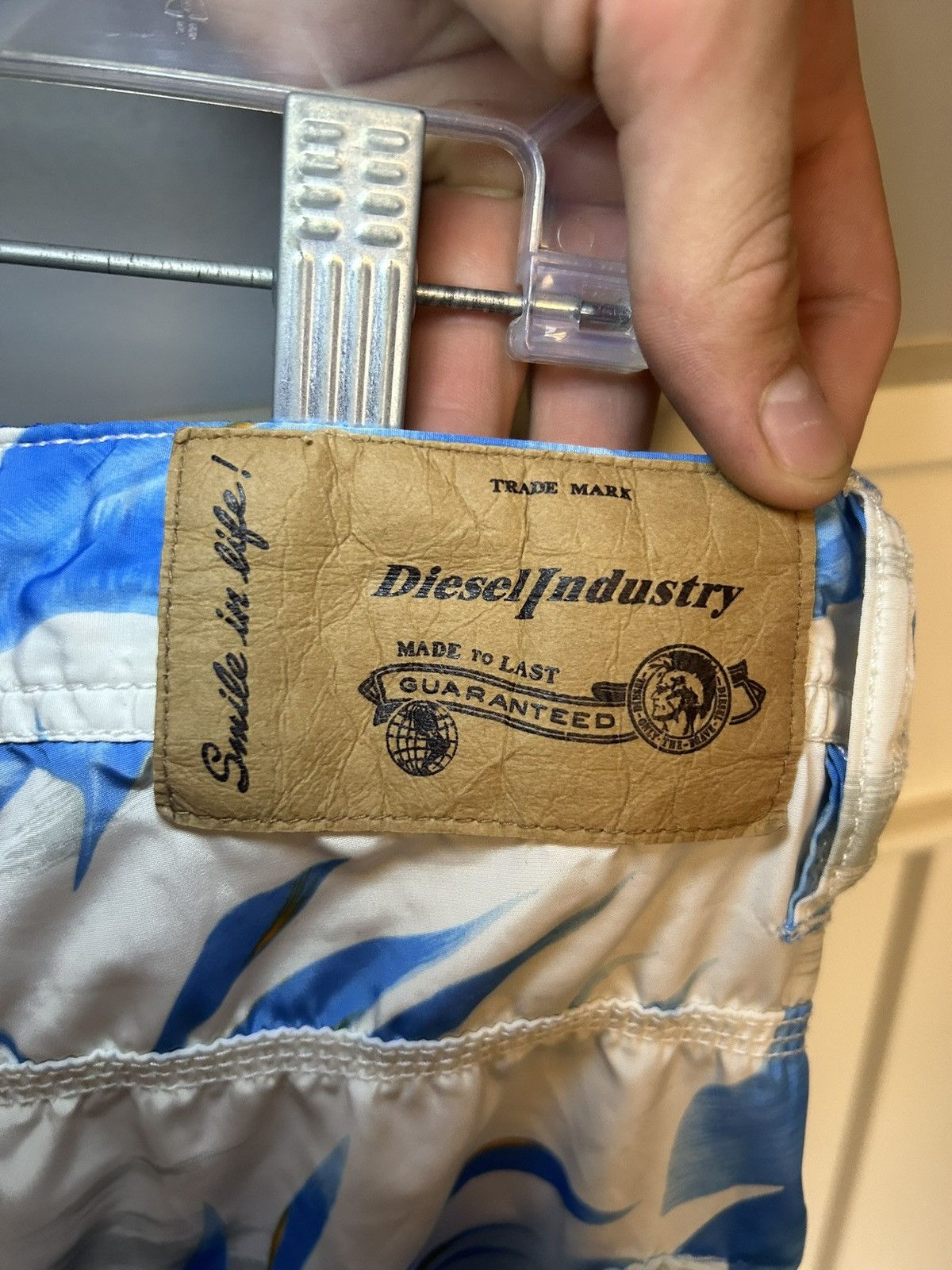 Diesel Vintage Diesel Industry palm leaves swim shorts Size US 36 / EU 52 - 9 Thumbnail