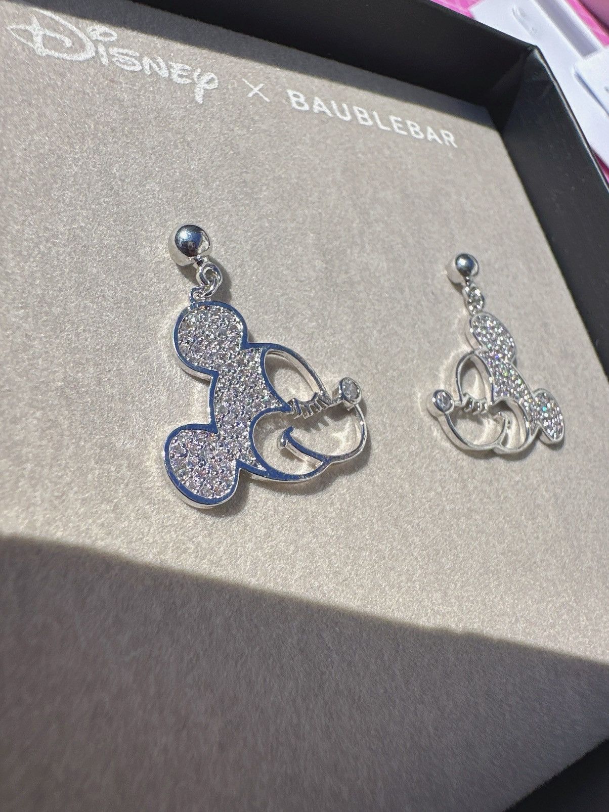 Disney Disney X BAUBLEBAR silver / gold tone diamonds paved Mickey Size ONE SIZE - 9 Thumbnail