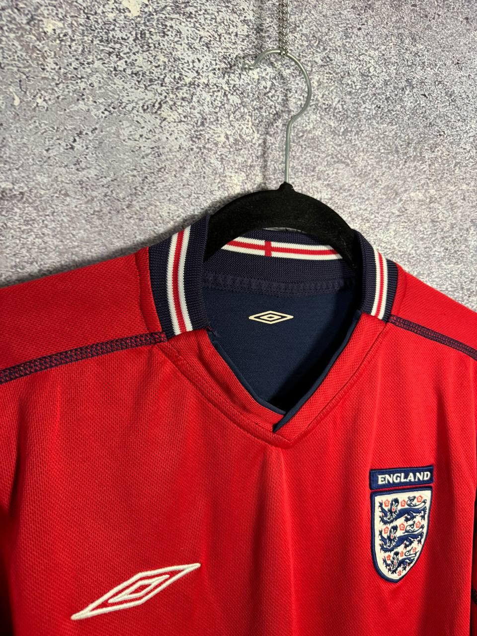 Umbro England National Team 2002 Umbro Soccer Jersey Size US M / EU 48-50 / 2 - 8 Thumbnail