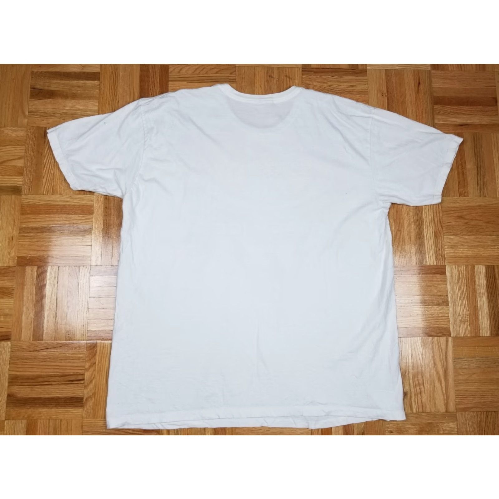 Vintage VINTAGE AC/DC T-Shirt Rock Tour 2008 XL White Men XL Crew Neck Short Sleeve Cotton" Size US XL / EU 56 / 4 - 4 Thumbnail