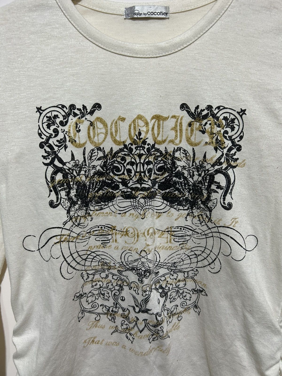 Beauty Beast Poem Arcived Cocotier Long Sleeve Size US M / EU 48-50 / 2 - 2 Thumbnail