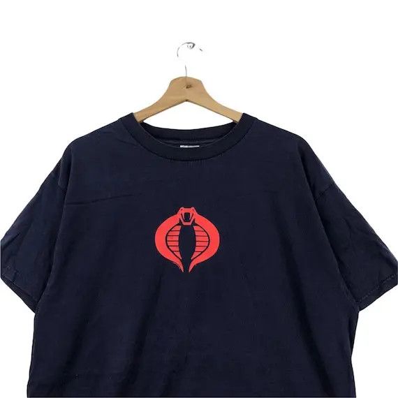 Vintage Vtg G.I JOE COBRA Command Movie Action Figure Tee Shirt Size US L / EU 52-54 / 3 - 4 Thumbnail
