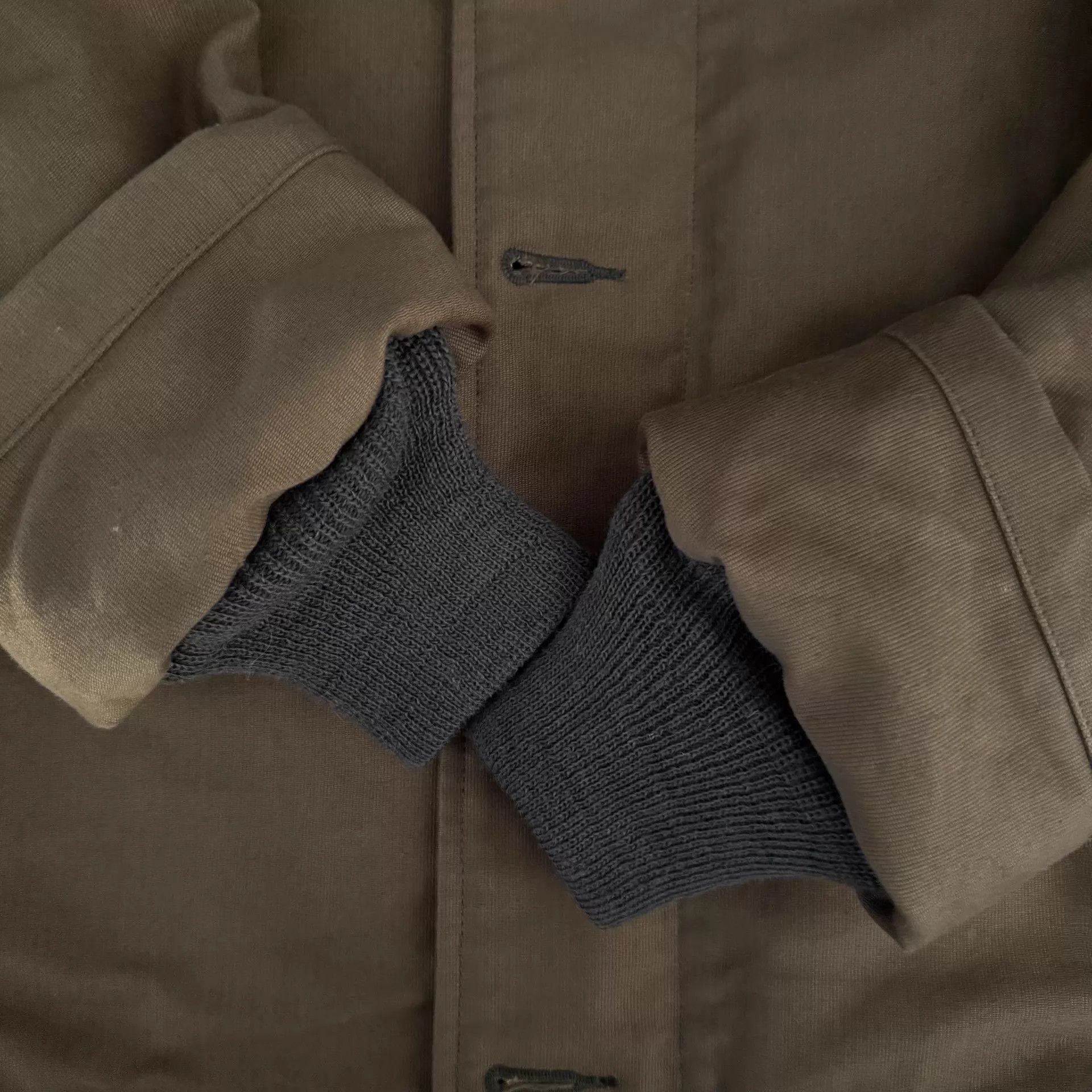Pherrow's Pherrow's N1 Japan Canvas Wool Alpaca Lining Deck Jacket 44 Size US S / EU 44-46 / 1 - 5 Thumbnail