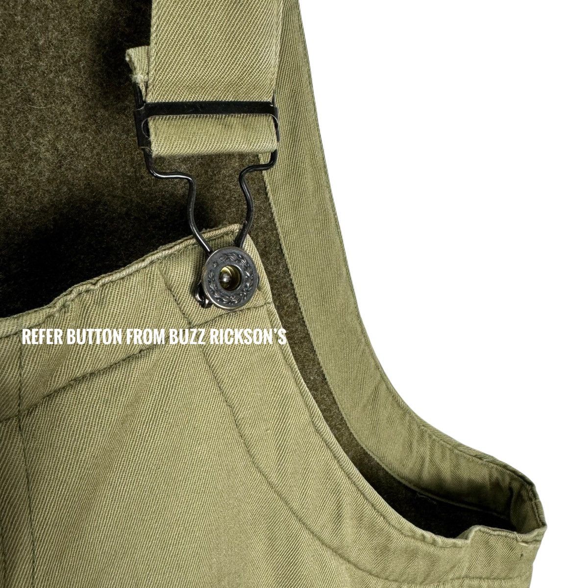 Buzz Rickson's ☀️TROUSER COMBAT WINTER TANKER USN OVERALL Size US 32 / EU 48 - 7 Thumbnail