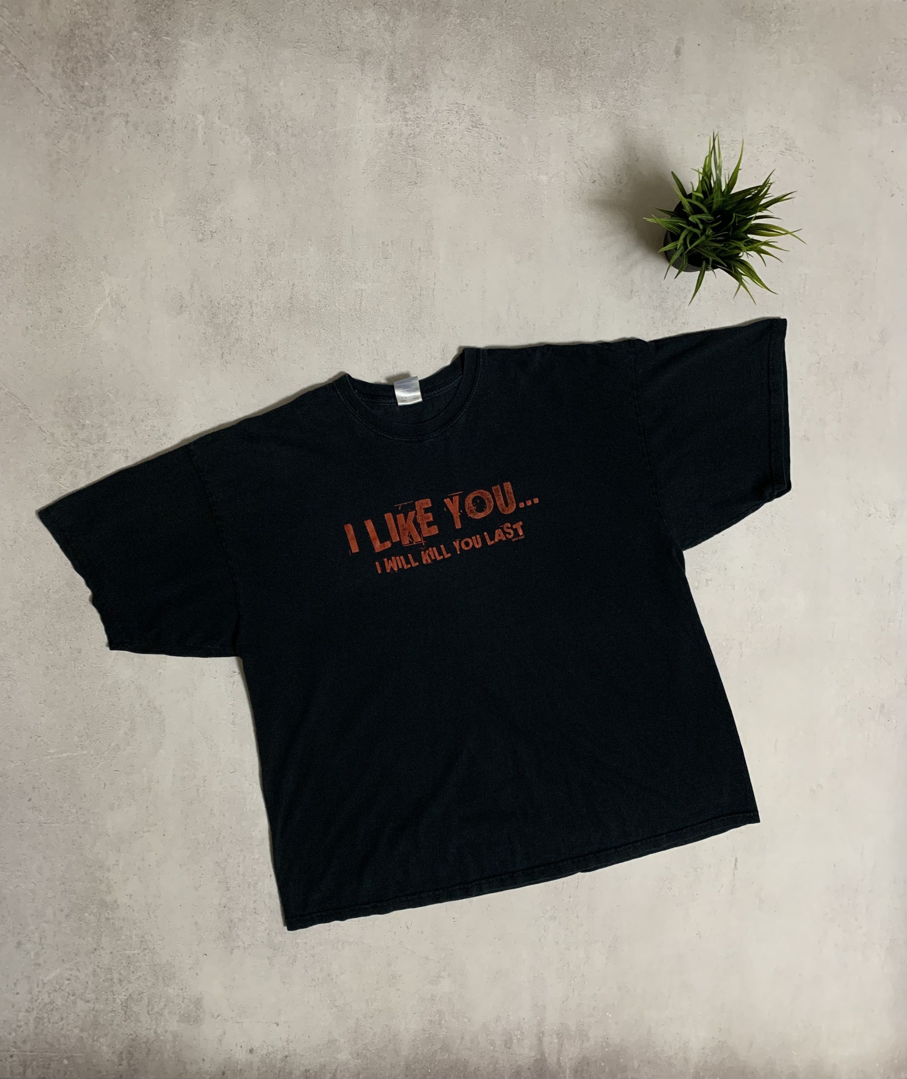 Vintage Vintage I Will Kill Your Last T Shirt Tee Humor Baggy 90s Size US XXL / EU 58 / 5 - 1 Thumbnail