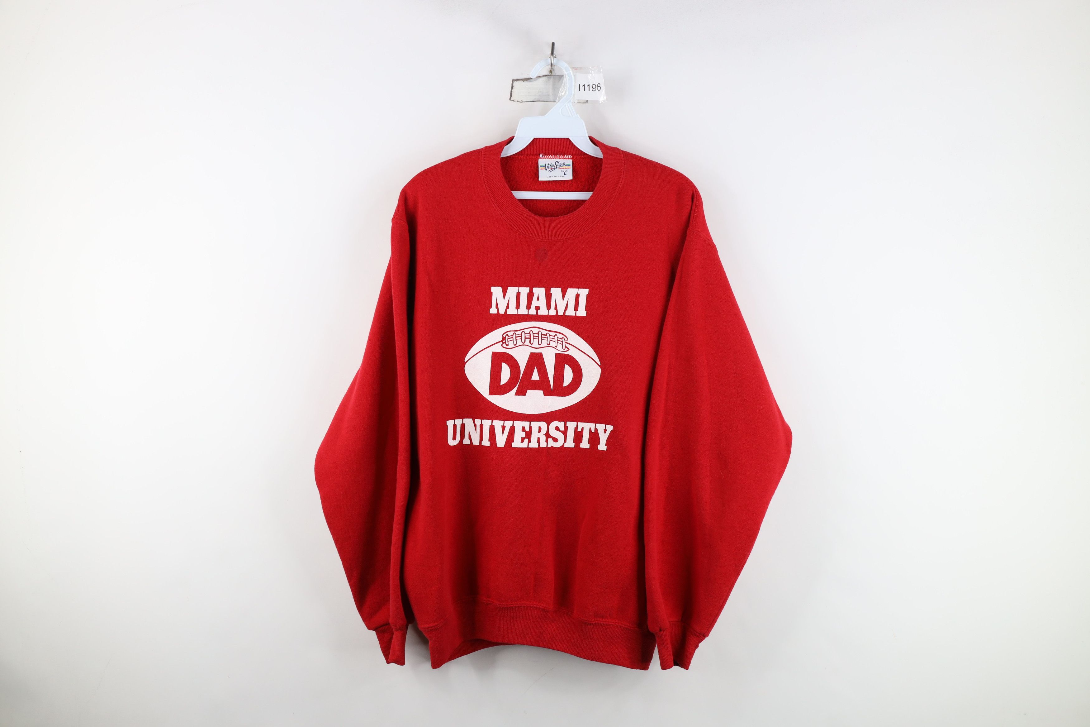 Vintage Vintage 90s University of Ohio Football Dad Sweatshirt USA Size US L / EU 52-54 / 3 - 1 Thumbnail