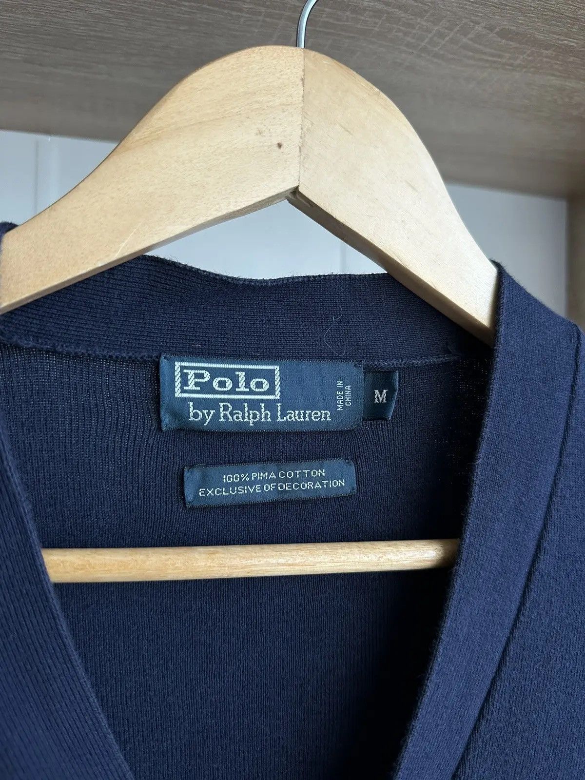Polo Ralph Lauren × Vintage Vintage Polo Ralph Lauren Cardigan PRL Big Logo Size US M / EU 48-50 / 2 - 5 Thumbnail