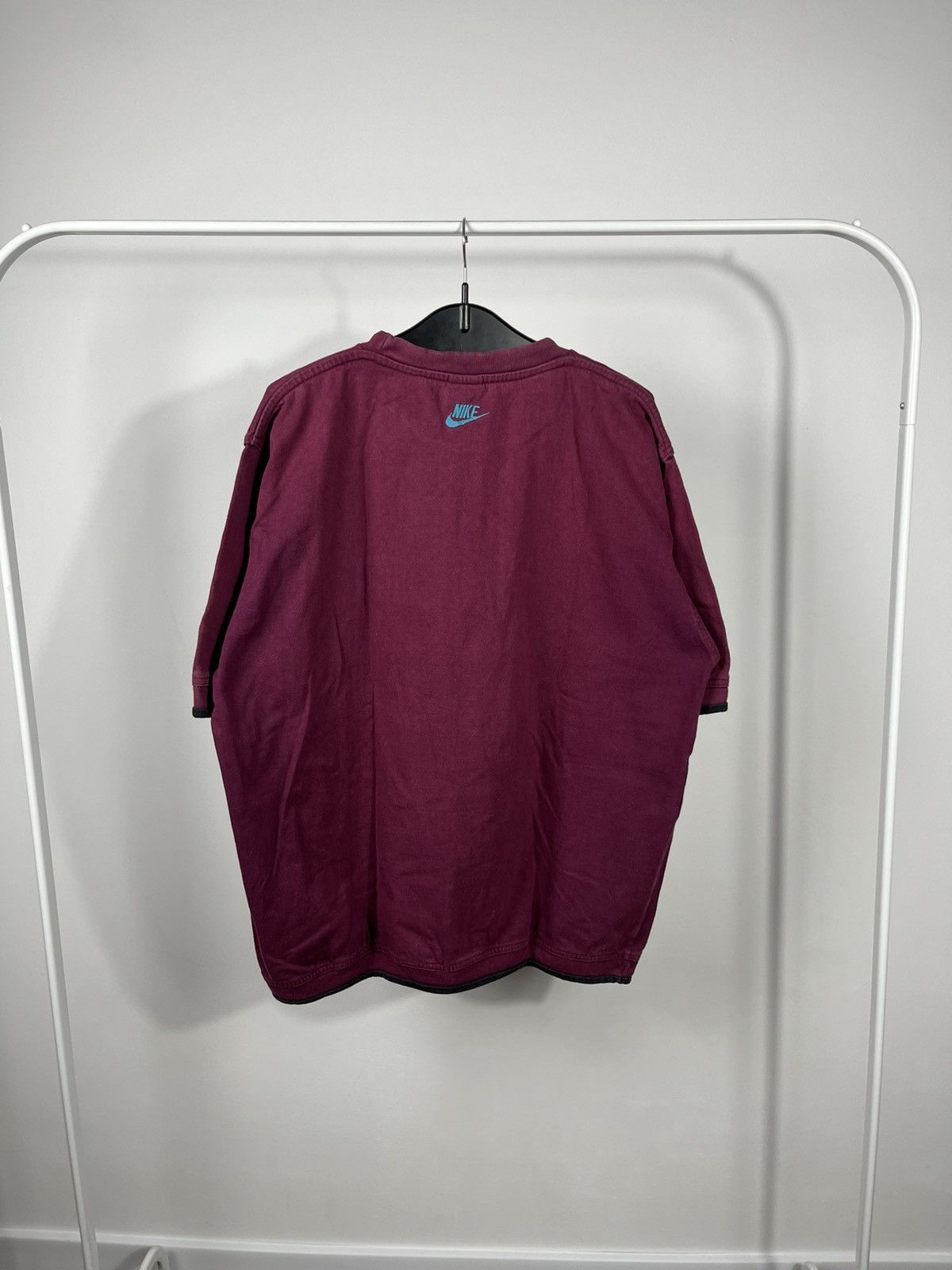 Nike Vintage Nike Force T Shirt Burgundy Logo Crewneck Size US XL / EU 56 / 4 - 10 Thumbnail