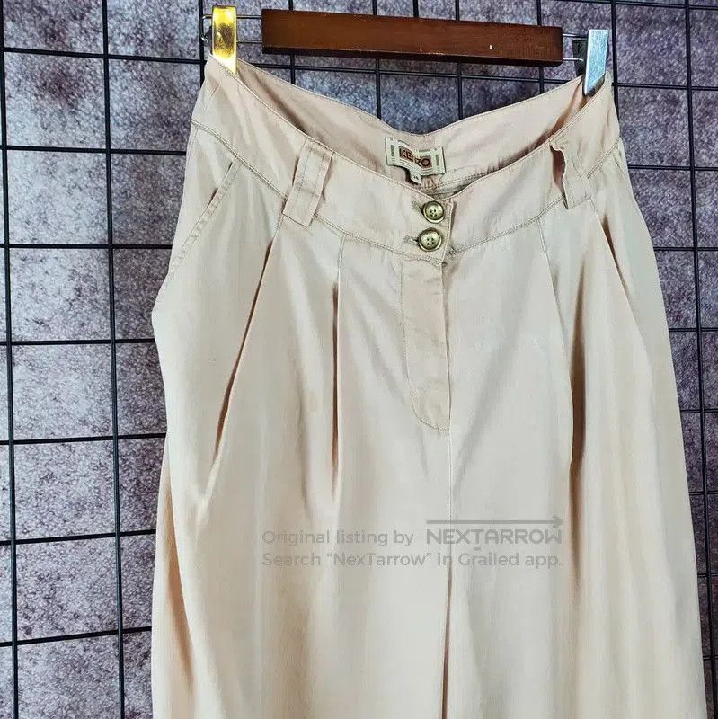 Kenzo KENZO Summer Pink Wrinkled Casual Pants . Size 23" - 3 Thumbnail