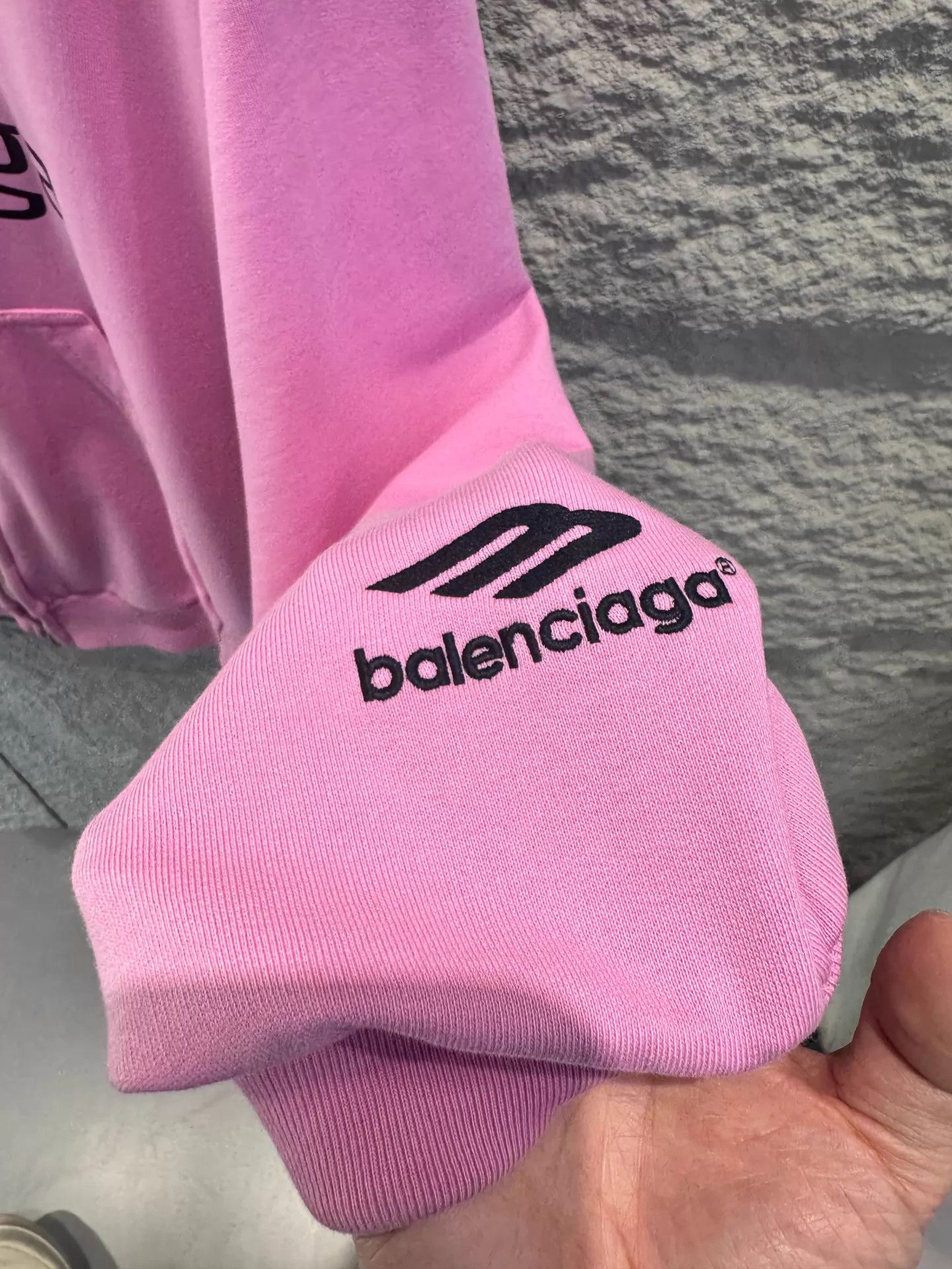 Balenciaga Balenciaga x Manchester United Pink Hoodie Size S / US 4 / IT 40 - 4 Thumbnail