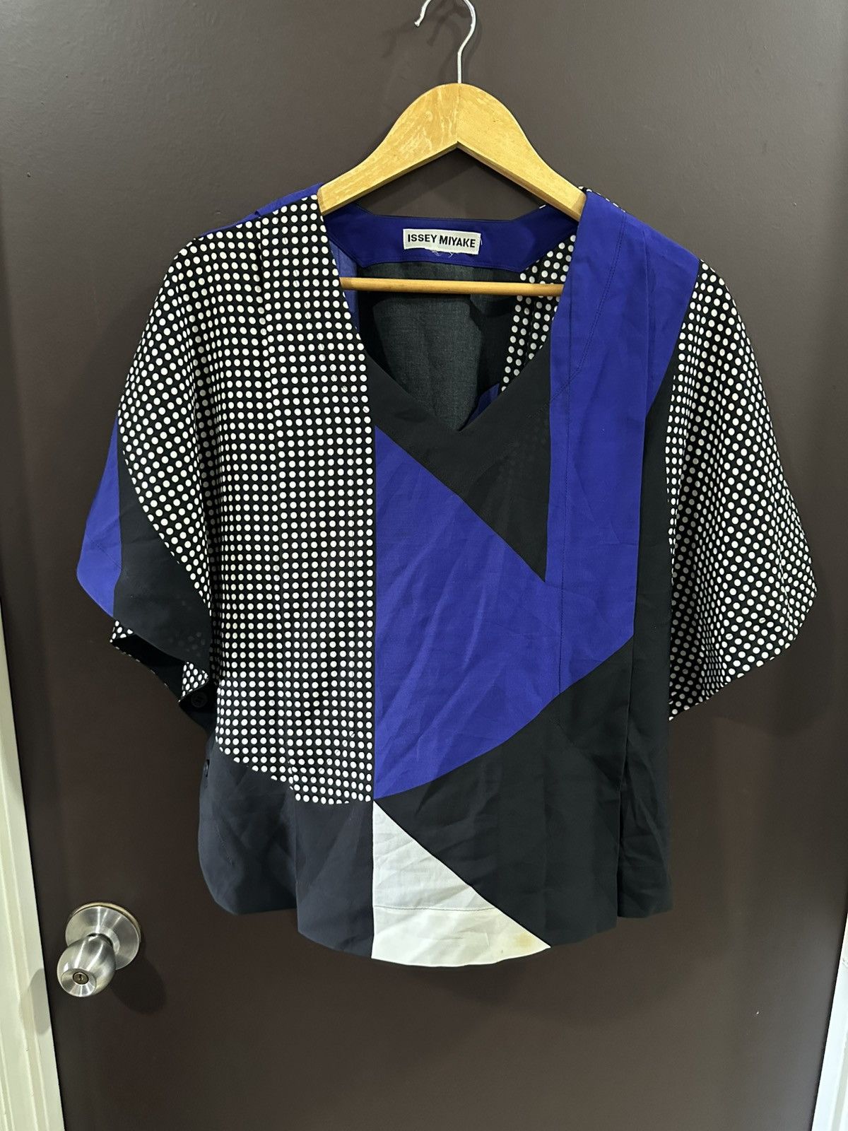 Issey Miyake SS02 Issey Miyake Abstract Blouse Shirt Size US M / EU 48-50 / 2 - 4 Thumbnail