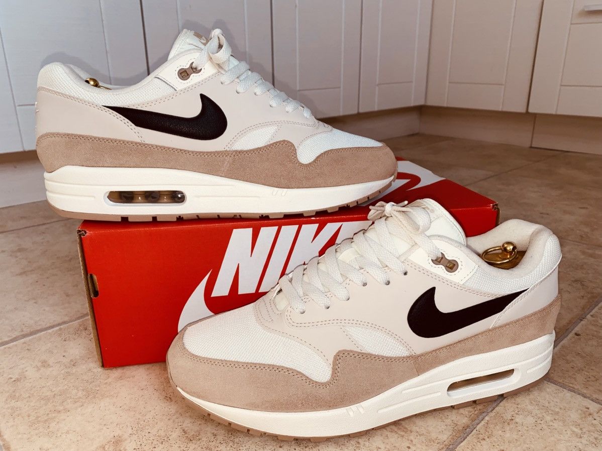 Nike × atmos NikeLab Air Max 1 Desert Sand 2018 Tn Fragment Parra Size US 11 / EU 44 - 4 Thumbnail