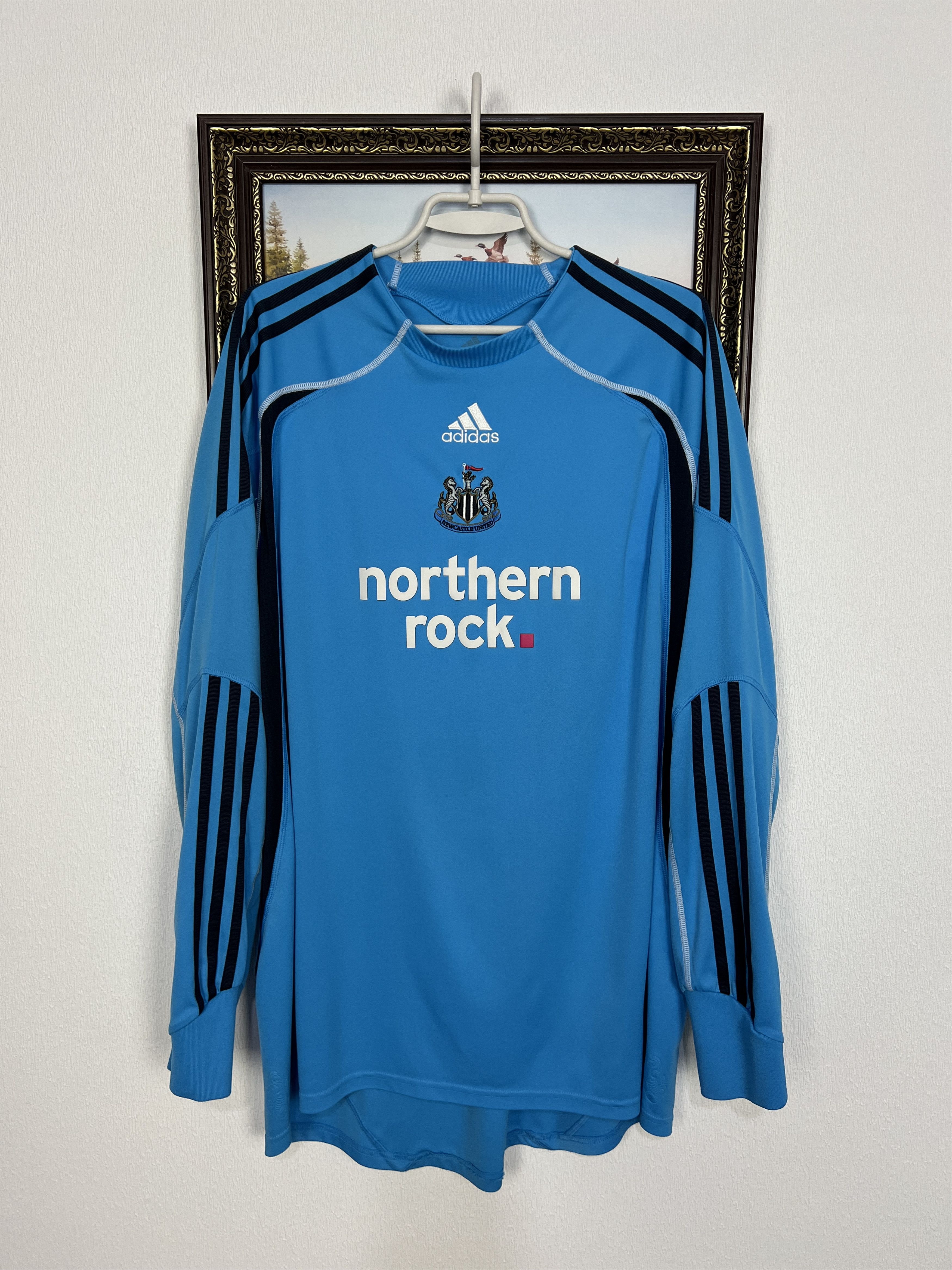 Adidas Newcastle Goalkeeper football shirt Soccer Jersey Trikot Size US XL / EU 56 / 4 - 1 Thumbnail