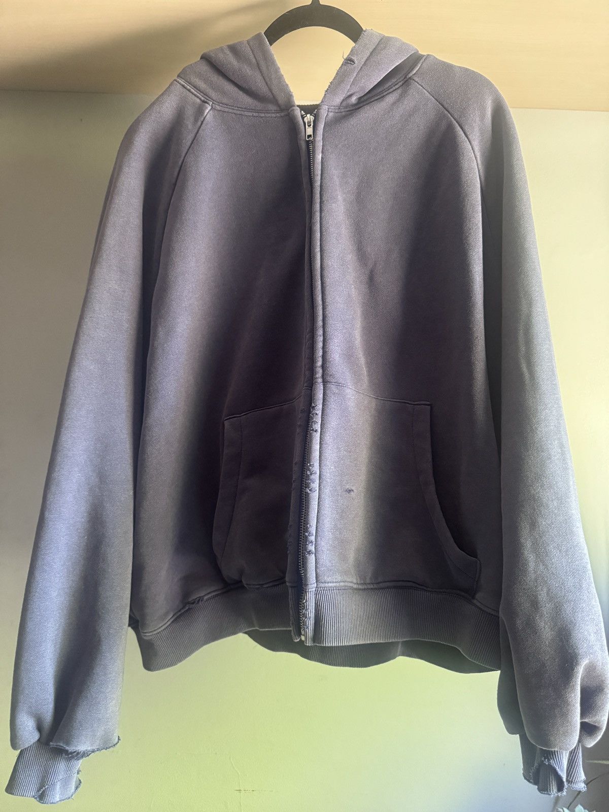 basketcase gallery HENCH, thermal lined hoodie (navy) Size US L / EU 52-54 / 3 - 2 Thumbnail