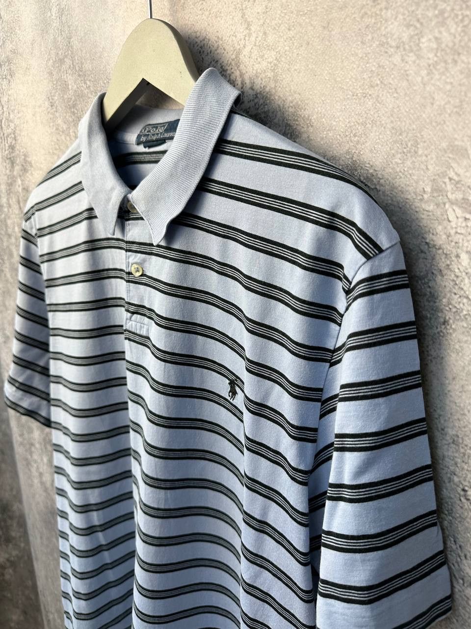 Polo Ralph Lauren Polo Ralph Lauren Vintage Polo T-Shirt Striped Peru Shirt Size US L / EU 52-54 / 3 - 6 Thumbnail