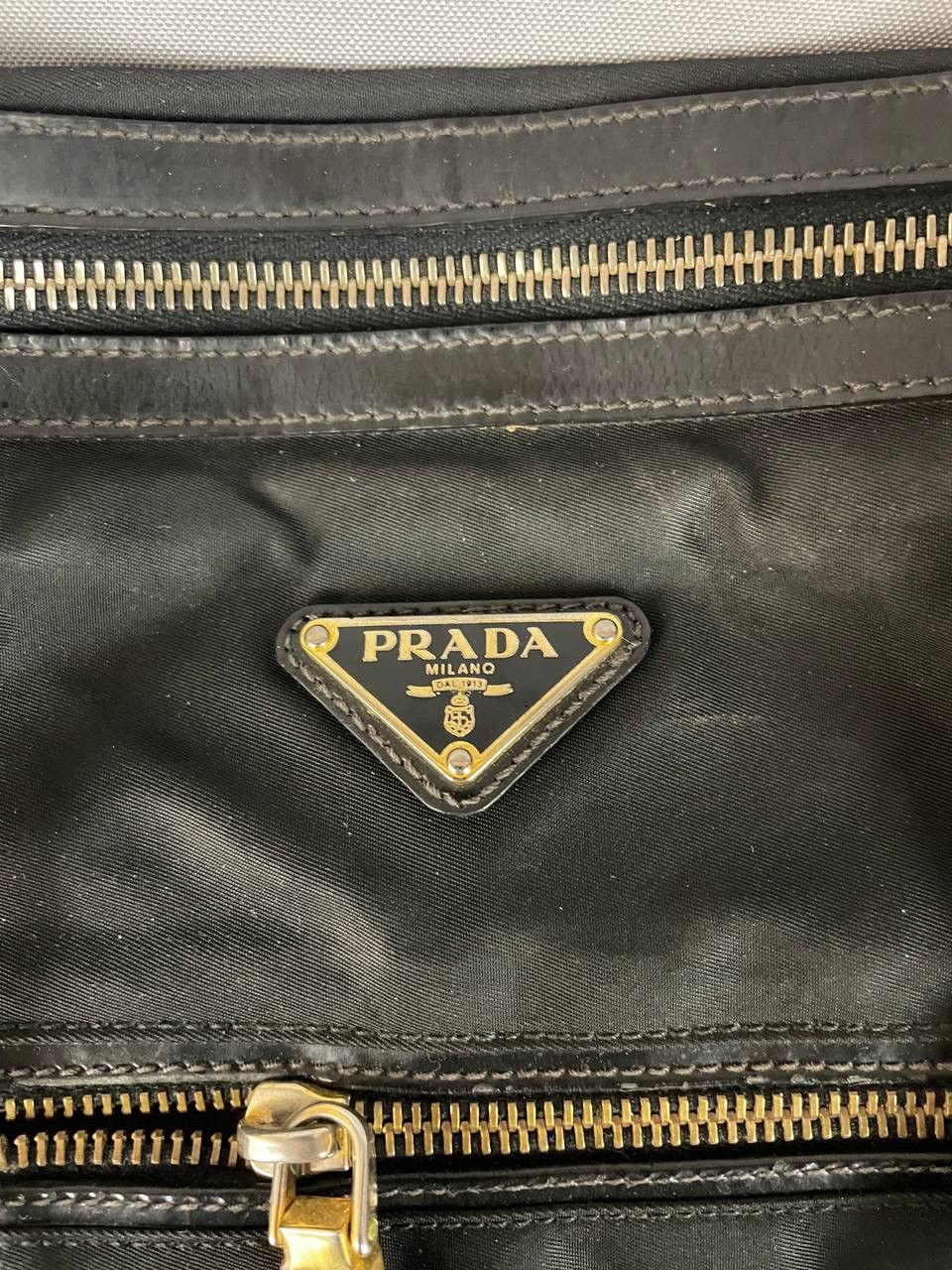 Prada Prada Nylon Black Bag Size ONE SIZE - 2 Thumbnail