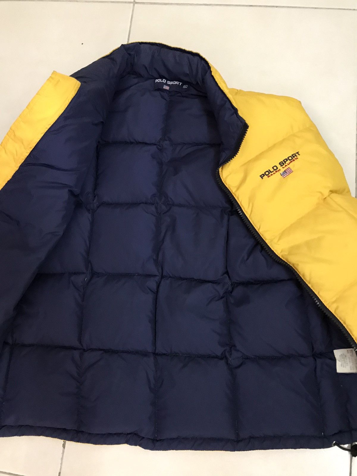 Polo Ralph Lauren Vintage 90s Polo Sport Puffer Down Vest Jacket Size US S / EU 44-46 / 1 - 11 Thumbnail
