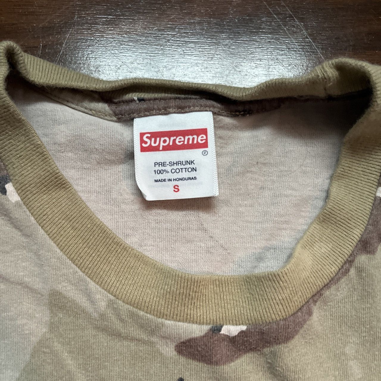 Supreme Supreme Aphex Twin Camo Tee Size US S / EU 44-46 / 1 - 3 Thumbnail