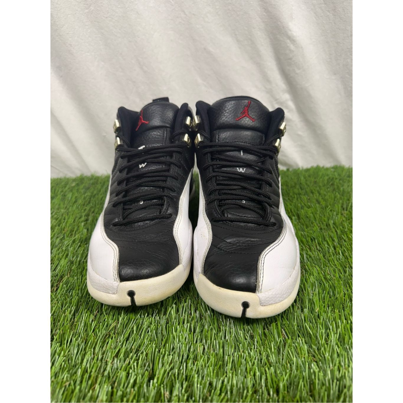 Jordan Brand Size 8.5 - Jordan 12 Retro Playoff black white fire Jordan Size US 8.5 / EU 41-42 - 2 Thumbnail