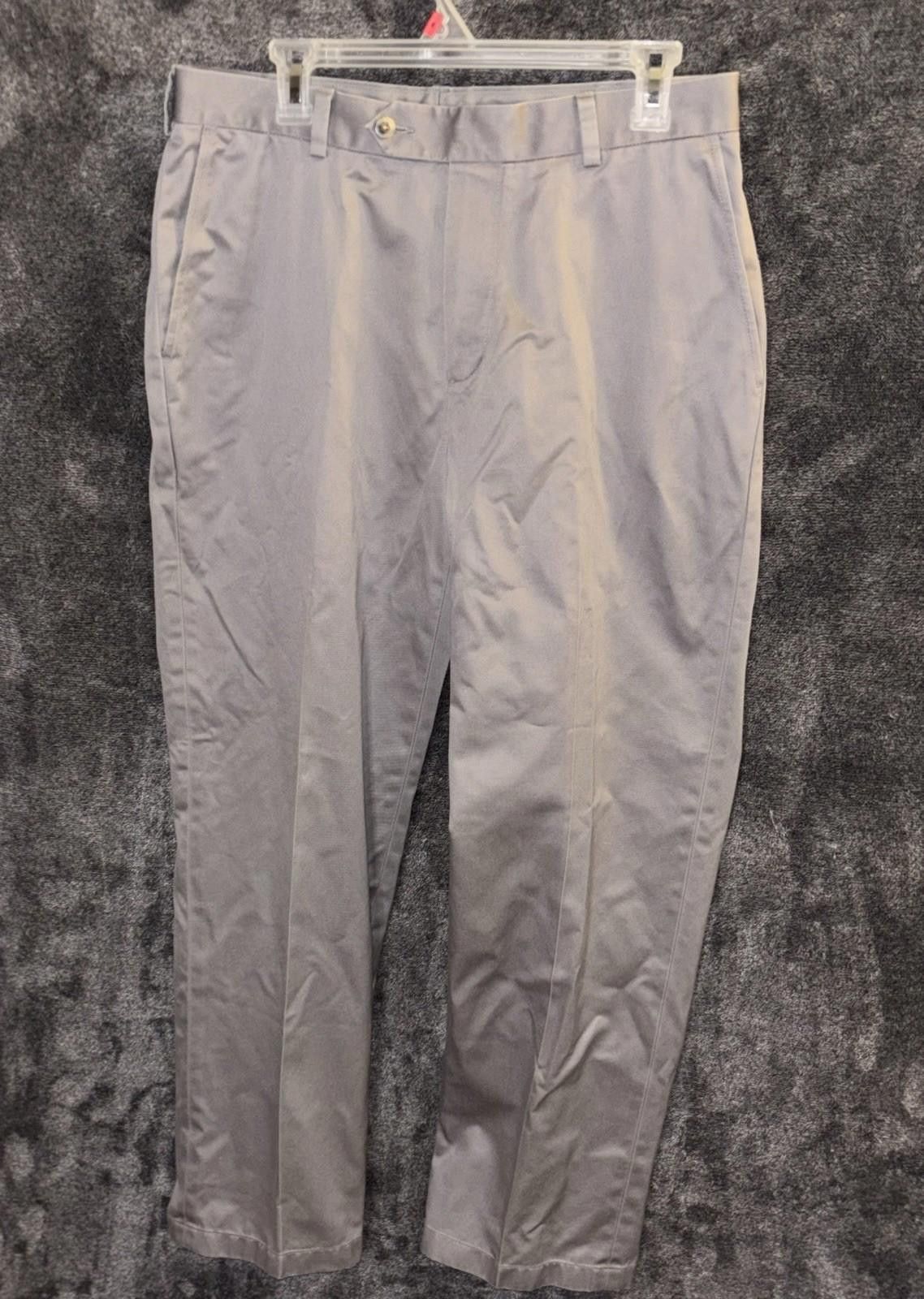 Jos. A. Bank Jos A Bank Travelers Collection 33x30 Tailored Fit Pants Size US 33 - 1 Thumbnail