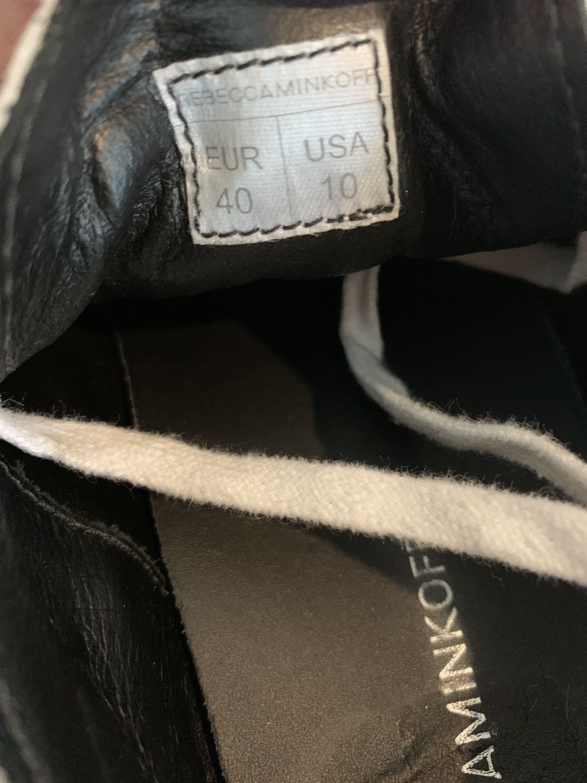 Rebecca Minkoff Rebecca Minkoff Low Leather Sneakers Size US 10 / IT 40 - 16 Thumbnail