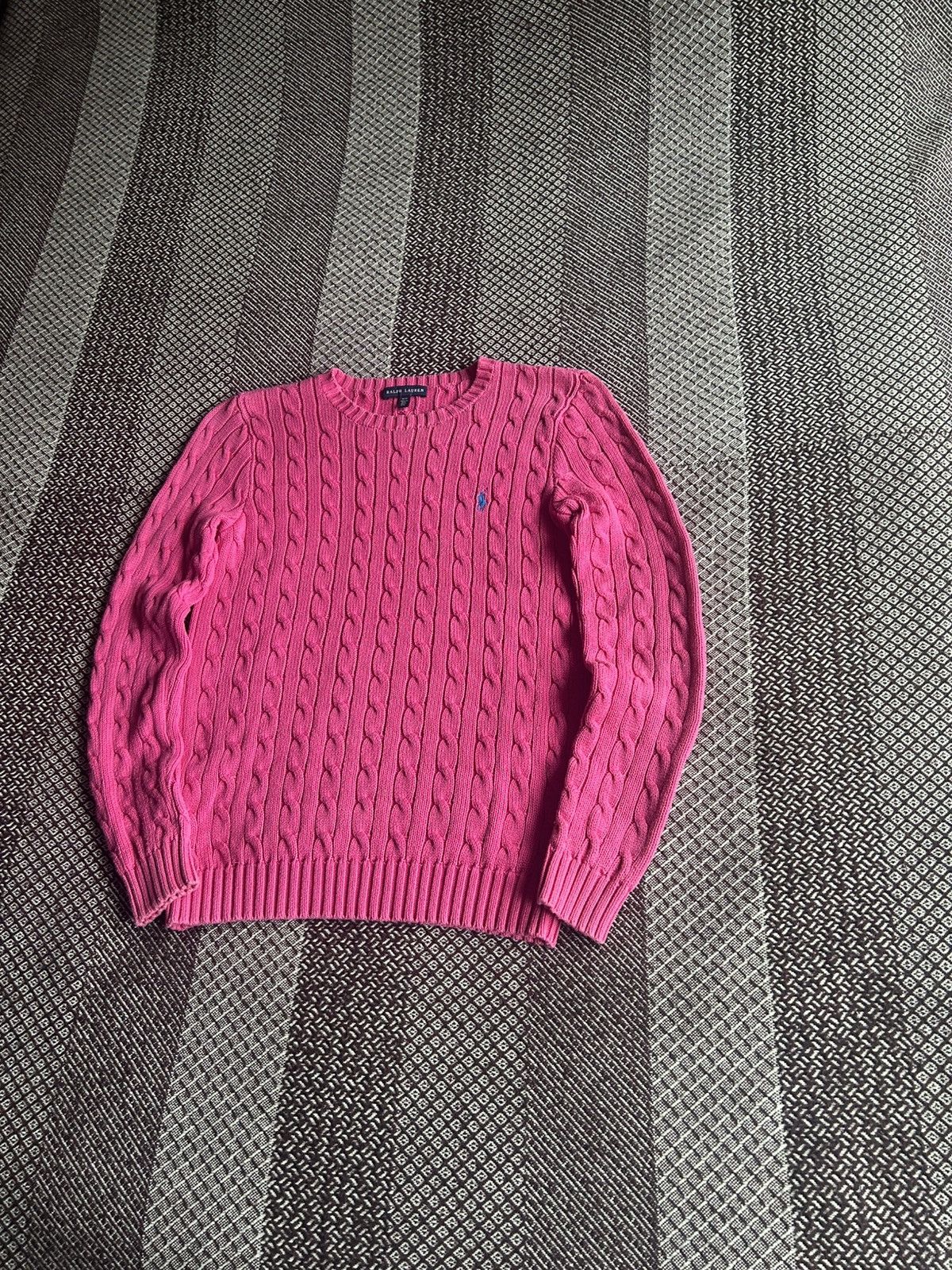 Polo Ralph Lauren Polo Ralph Lauren Cable Knit Sweater Rare Size M Streetwear Size M / US 6-8 / IT 42-44 - 2 Thumbnail