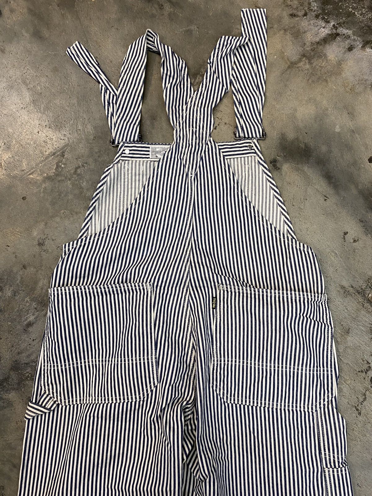 Denime × Designer × Japanese Brand Vintage denime hickory overal 90s best on brand Size US 33 - 11 Thumbnail